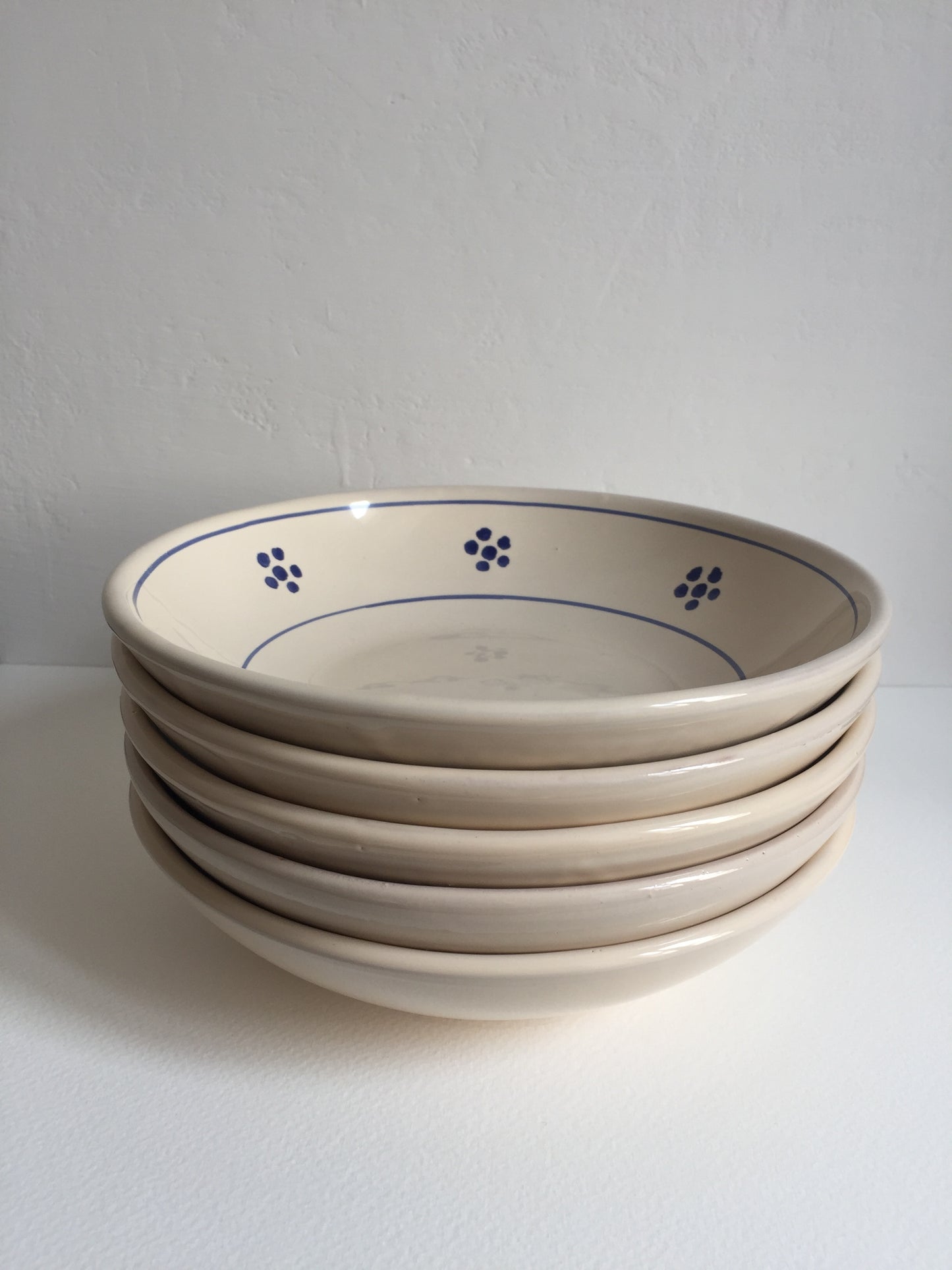 Dyb tallerken, skål